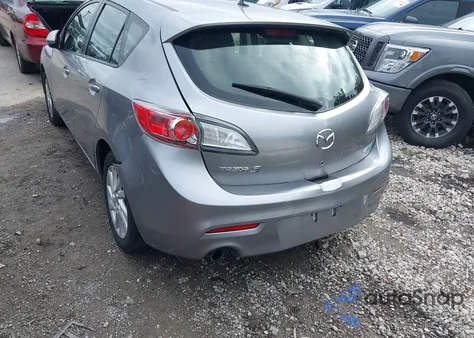 2012 Mazda Mazda3 I Touring z USA, uszkodzony, nr VIN JM1BL1L89C1651018